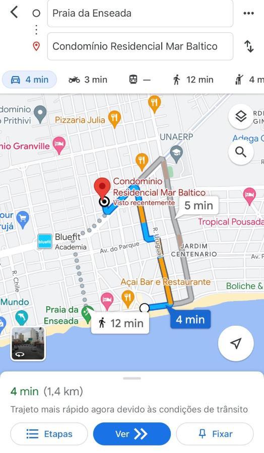 Apartamento Com Varanda E Suite Enseada Guarujá Dış mekan fotoğraf